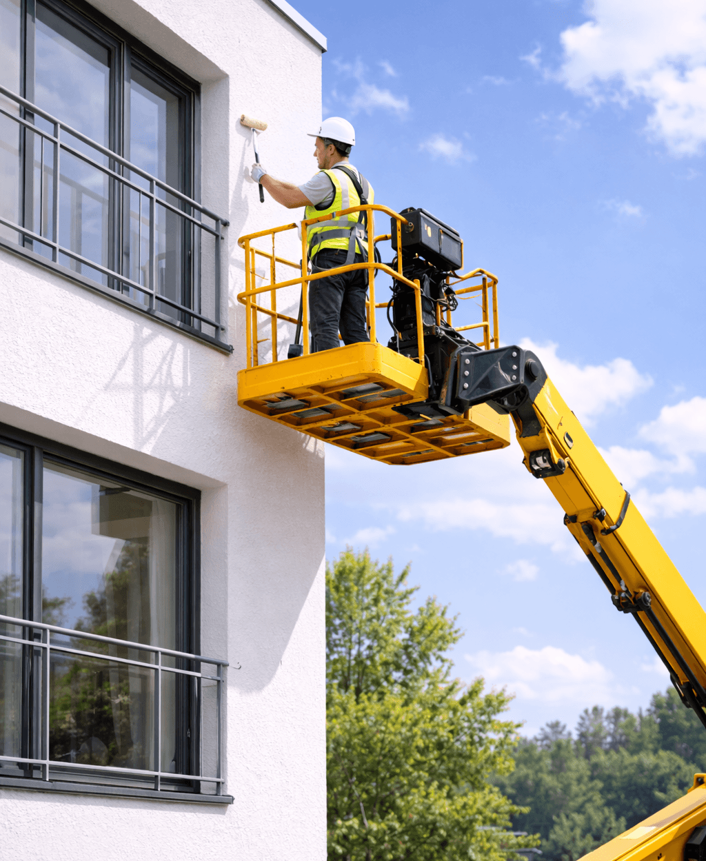 Interventi in quota con piattaforma aerea